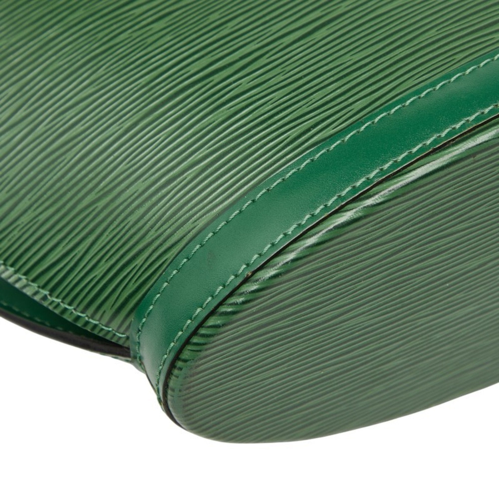 Louis Vuitton Epi Borneo Green Leather Handbag Shoulder Bag