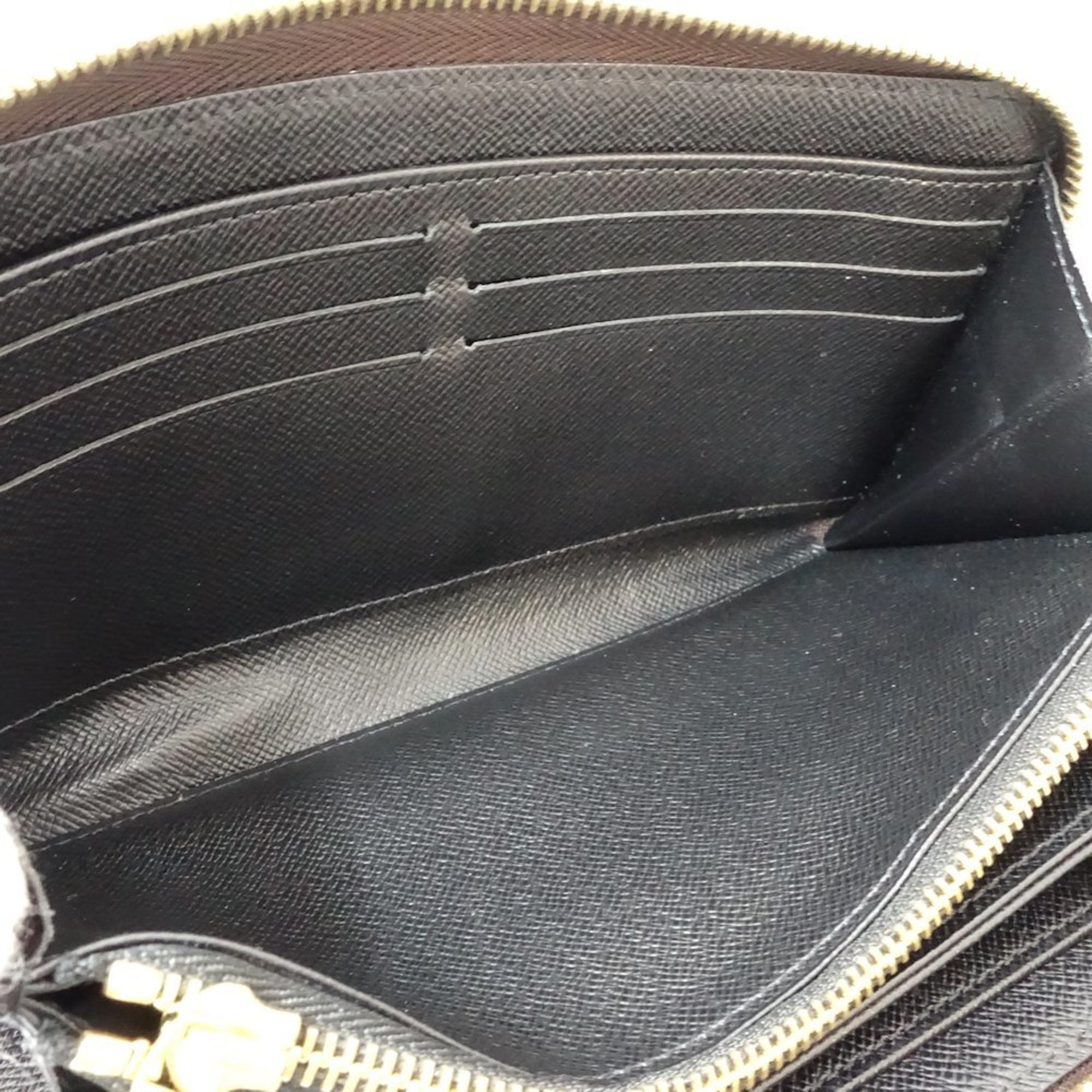 Louis Vuitton Brown Canvas Long Wallet