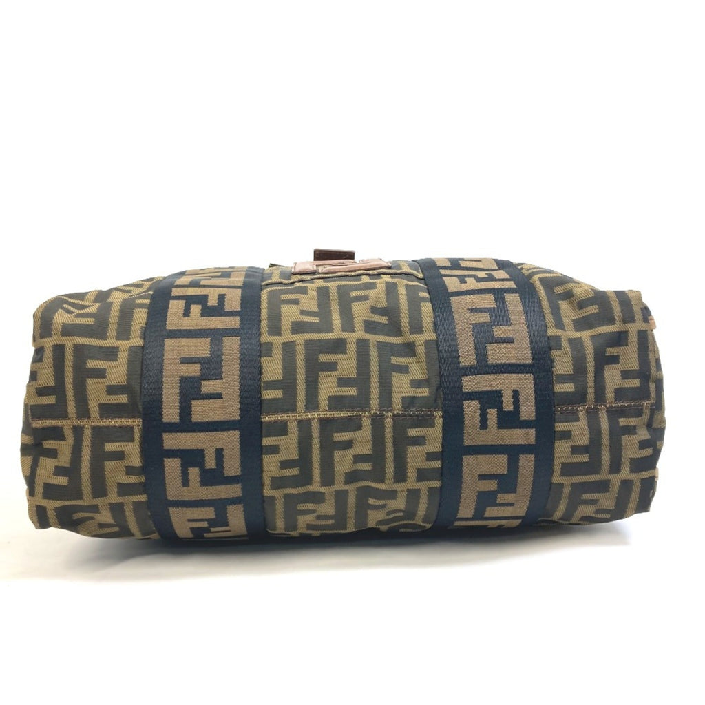 Fendi Brown Leather Tote Bag
