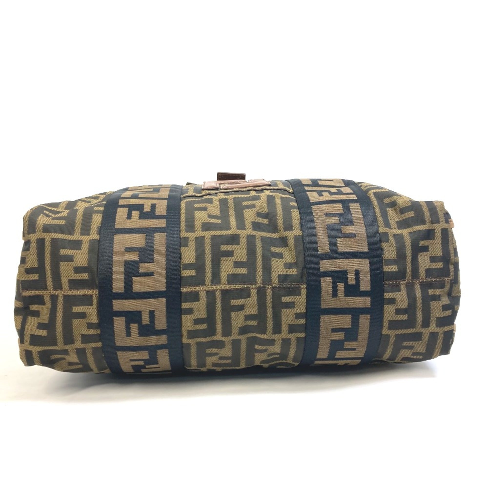 Fendi Brown Leather Tote Bag