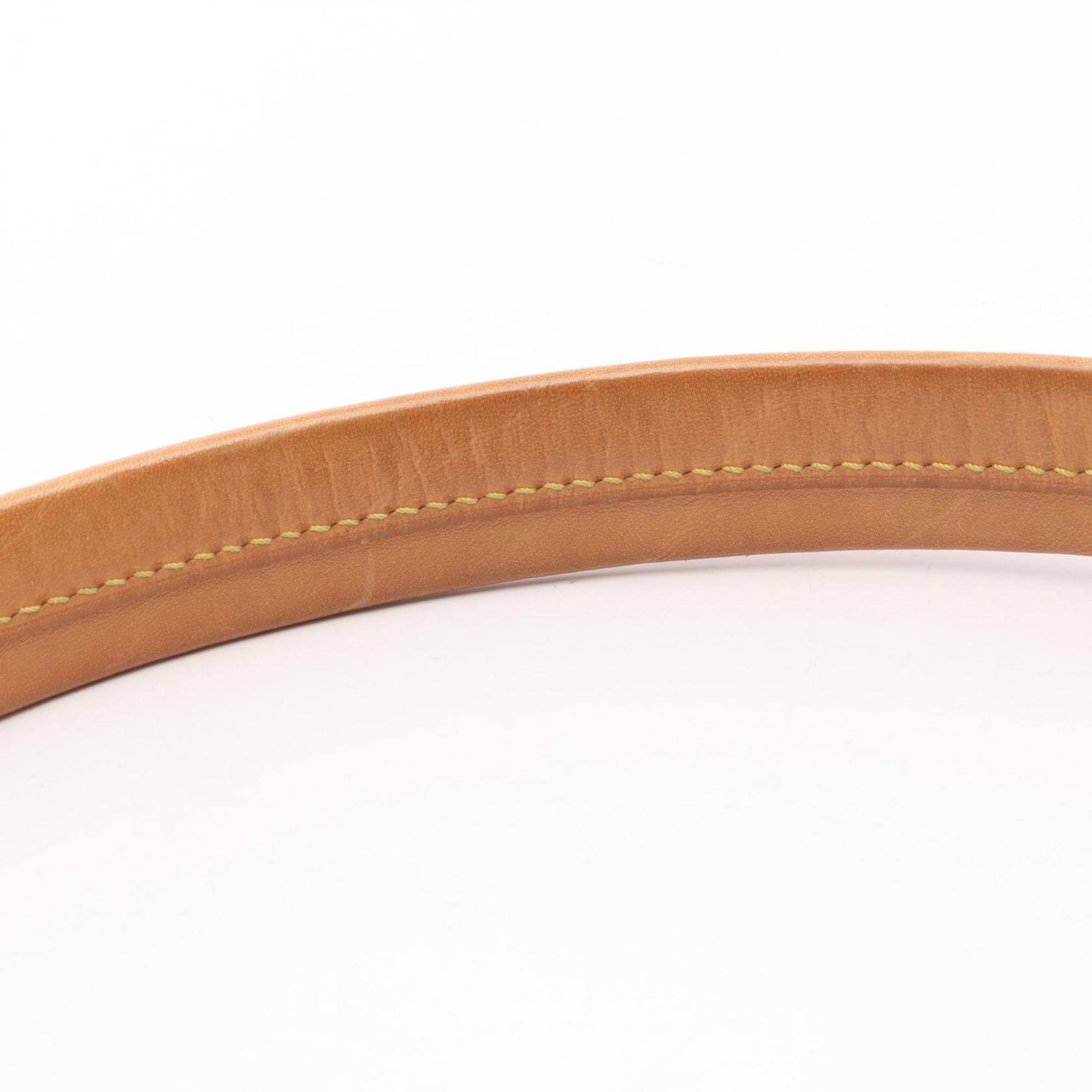Louis Vuitton Brown Pvc Leather Shoulder Bag
