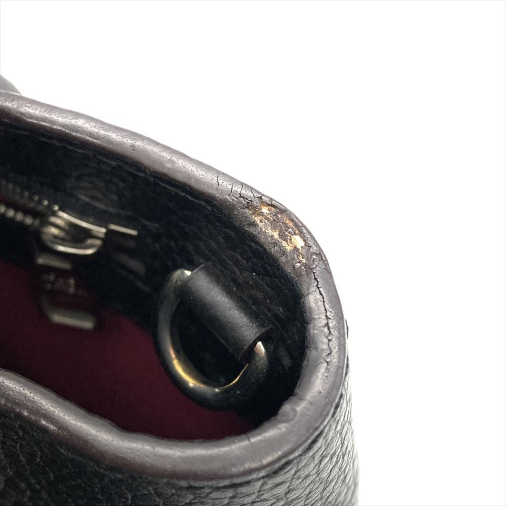 Louis Vuitton Black Noir Leather Handbag