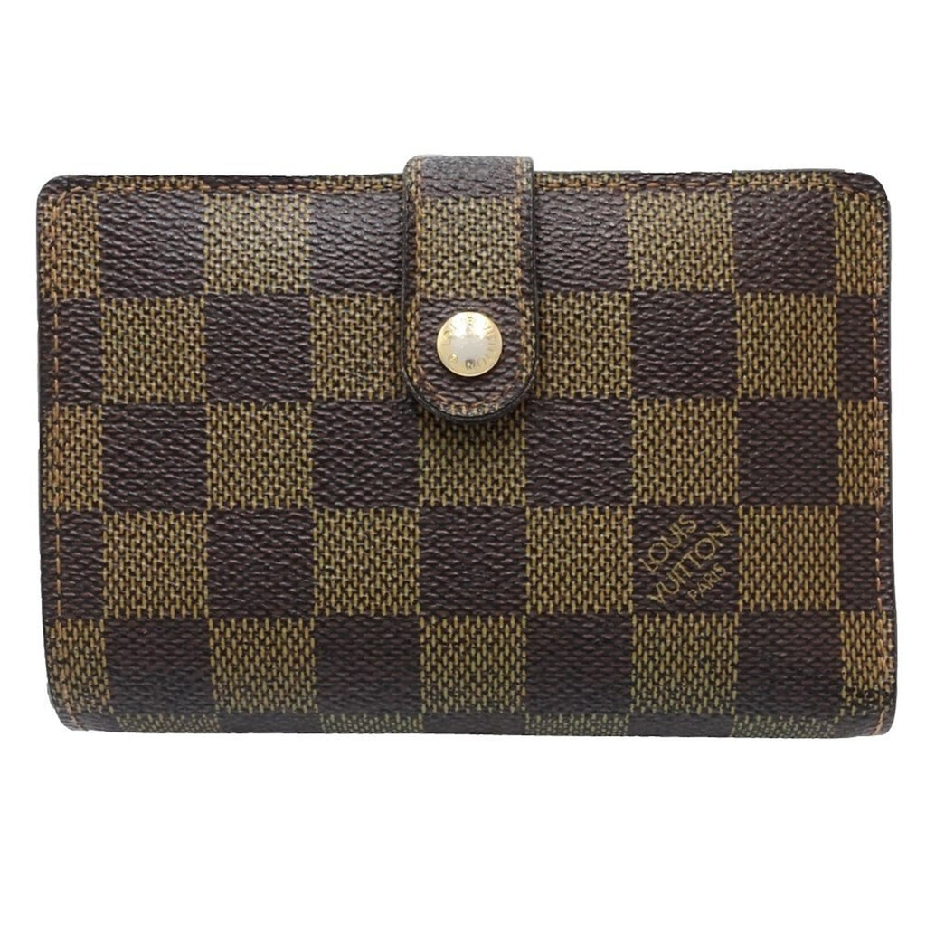 Louis Vuitton Damier Damier Canvas Ebene Damier Canvas Wallet