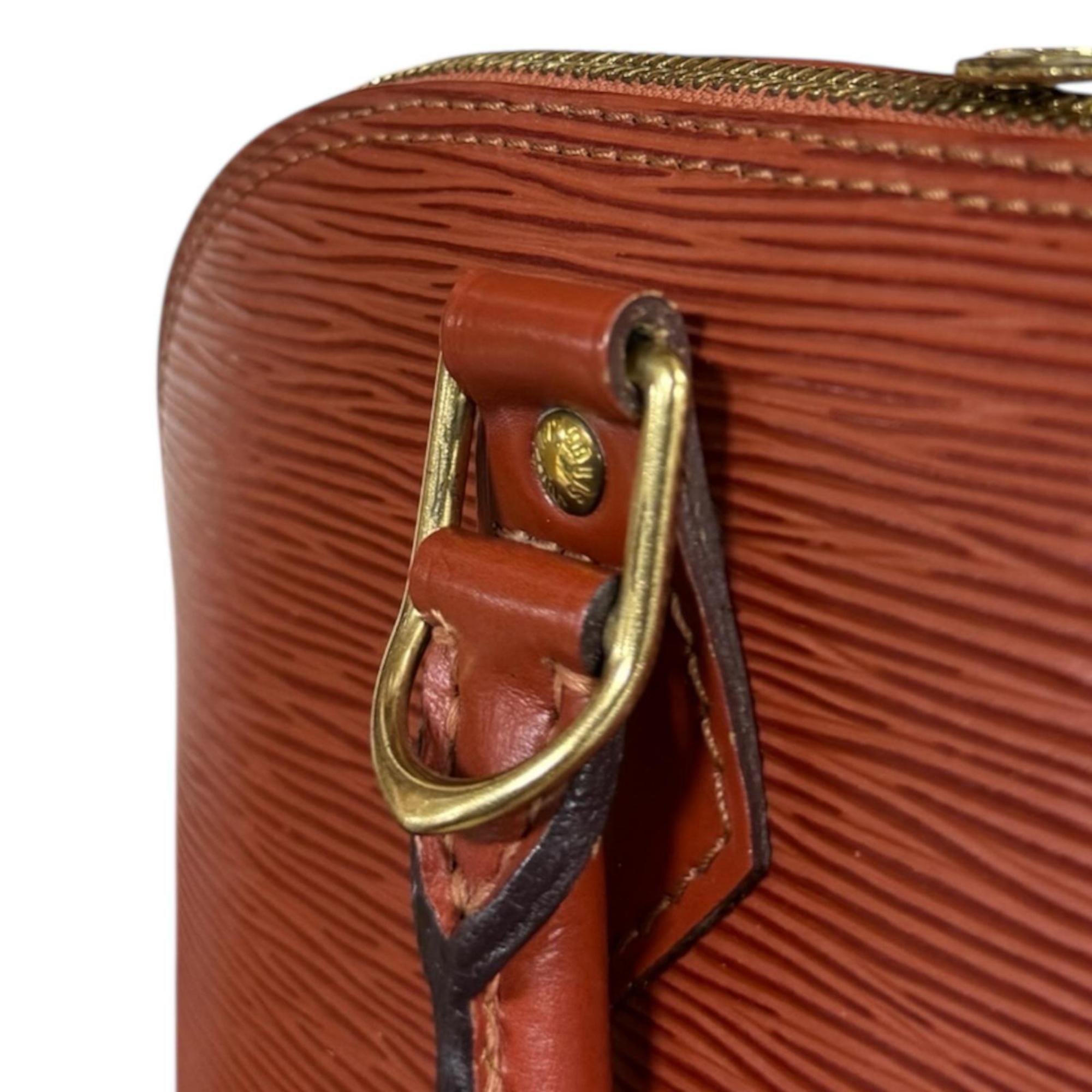 Louis Vuitton Brown Kenyan Brown Epi Leather Handbag