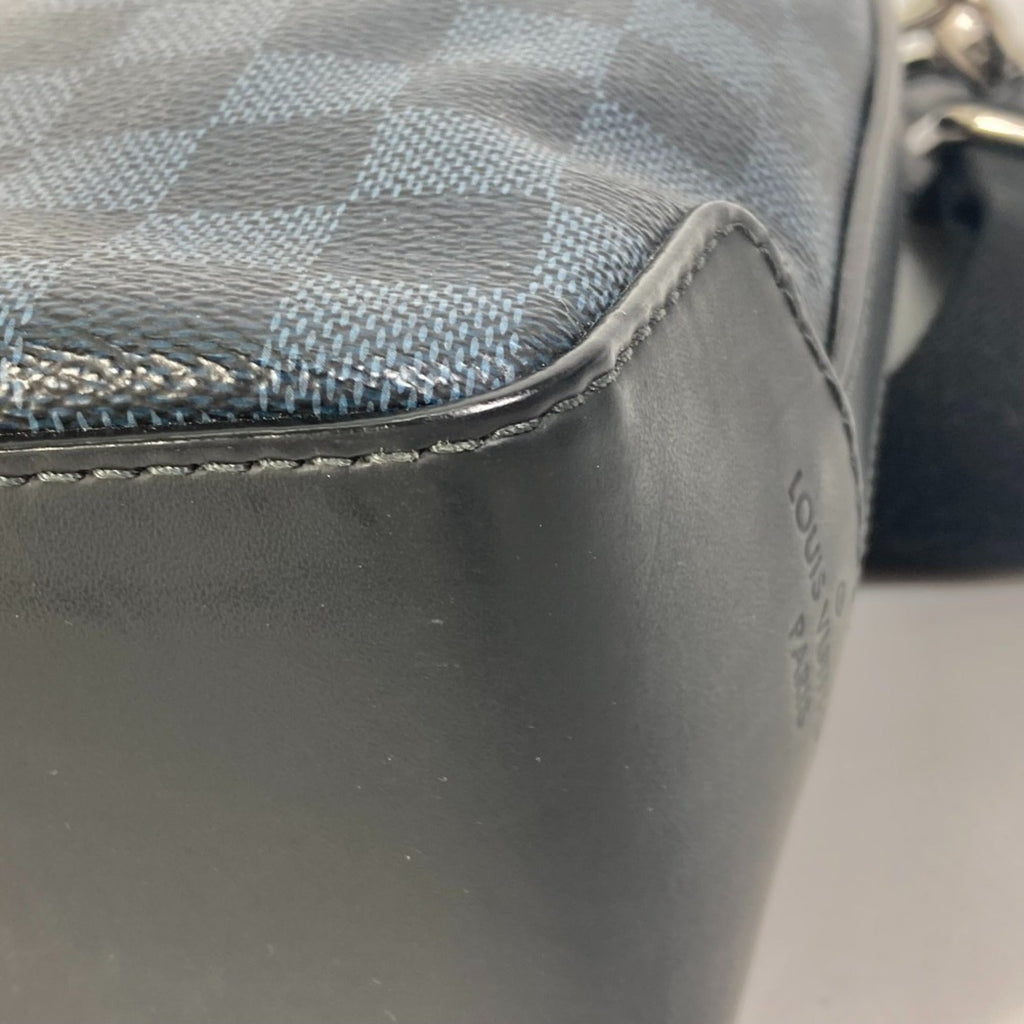 Louis Vuitton Damier Cobalt Navy Shoulder Bag