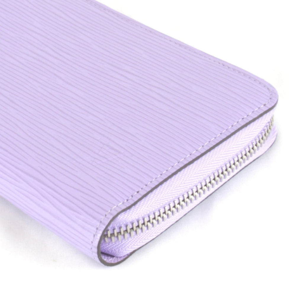 Louis Vuitton Purple Epi Leather Long Wallet