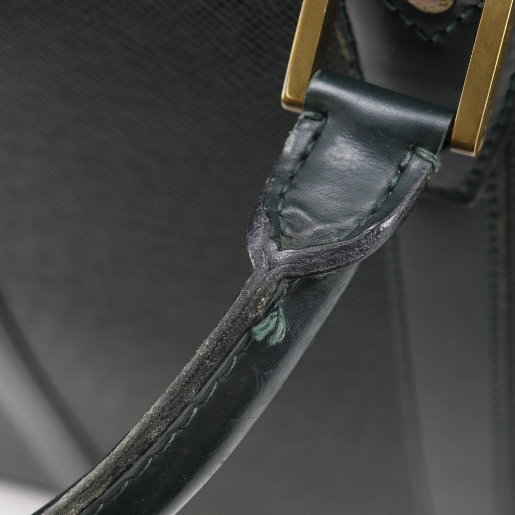 Louis Vuitton Episea Green Taiga Leather Briefcase