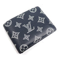 Louis Vuitton Navy Monogram Shadow Wallet