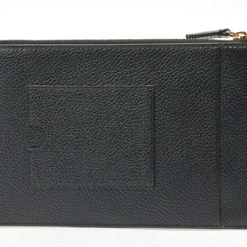 Balenciaga Black Leather Pouch