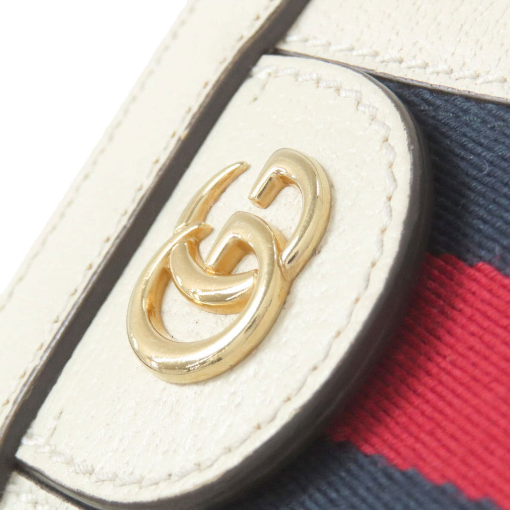 Gucci White Leather Shoulder Bag (Pre-Owned)