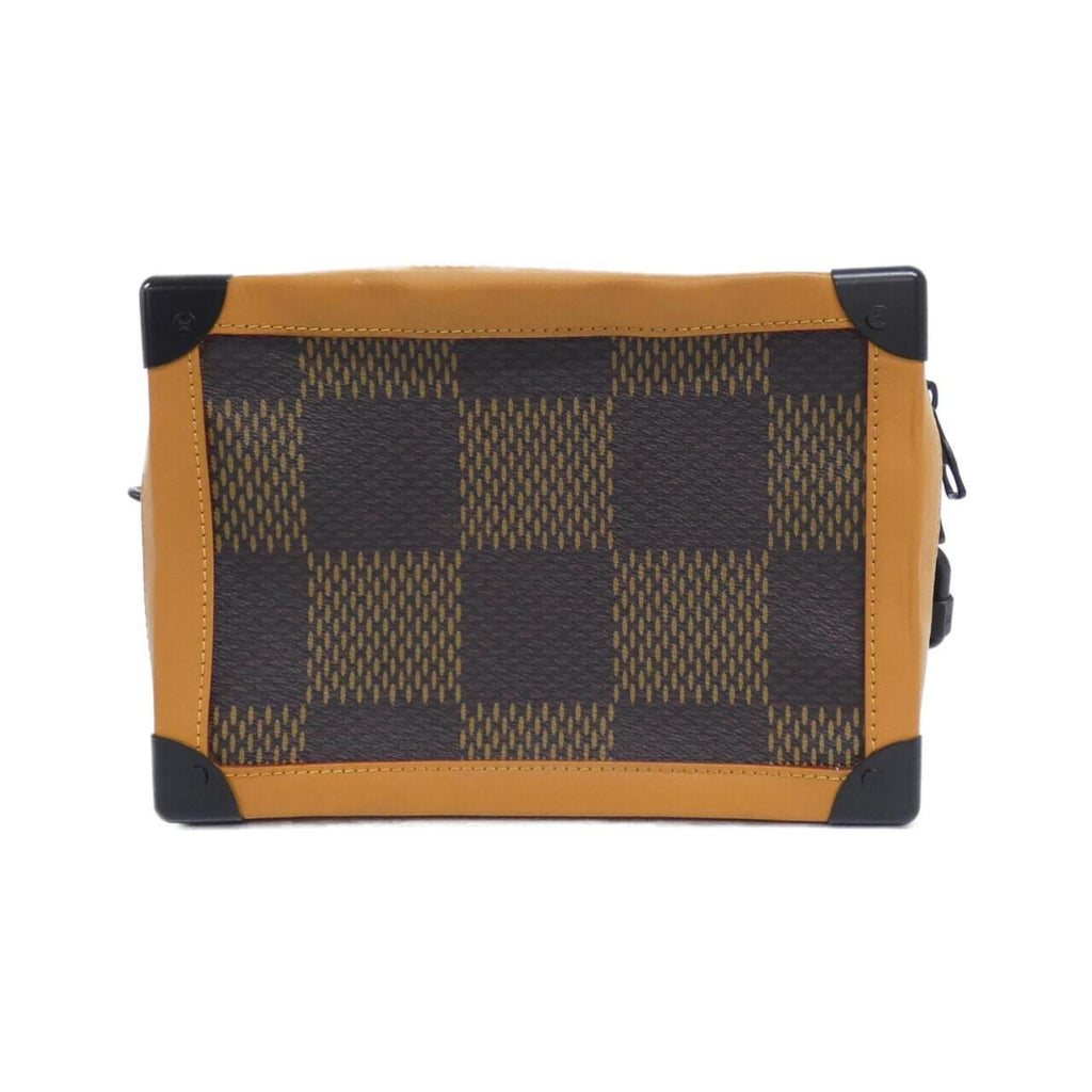Louis Vuitton Brown Coated Canvas Shoulder Bag