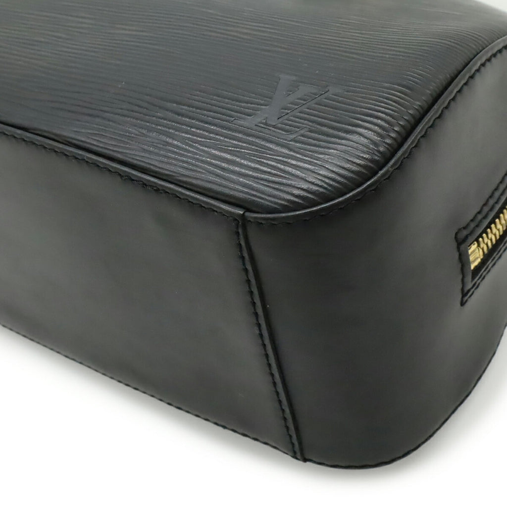 Louis Vuitton Noir Epi Leather Handbag