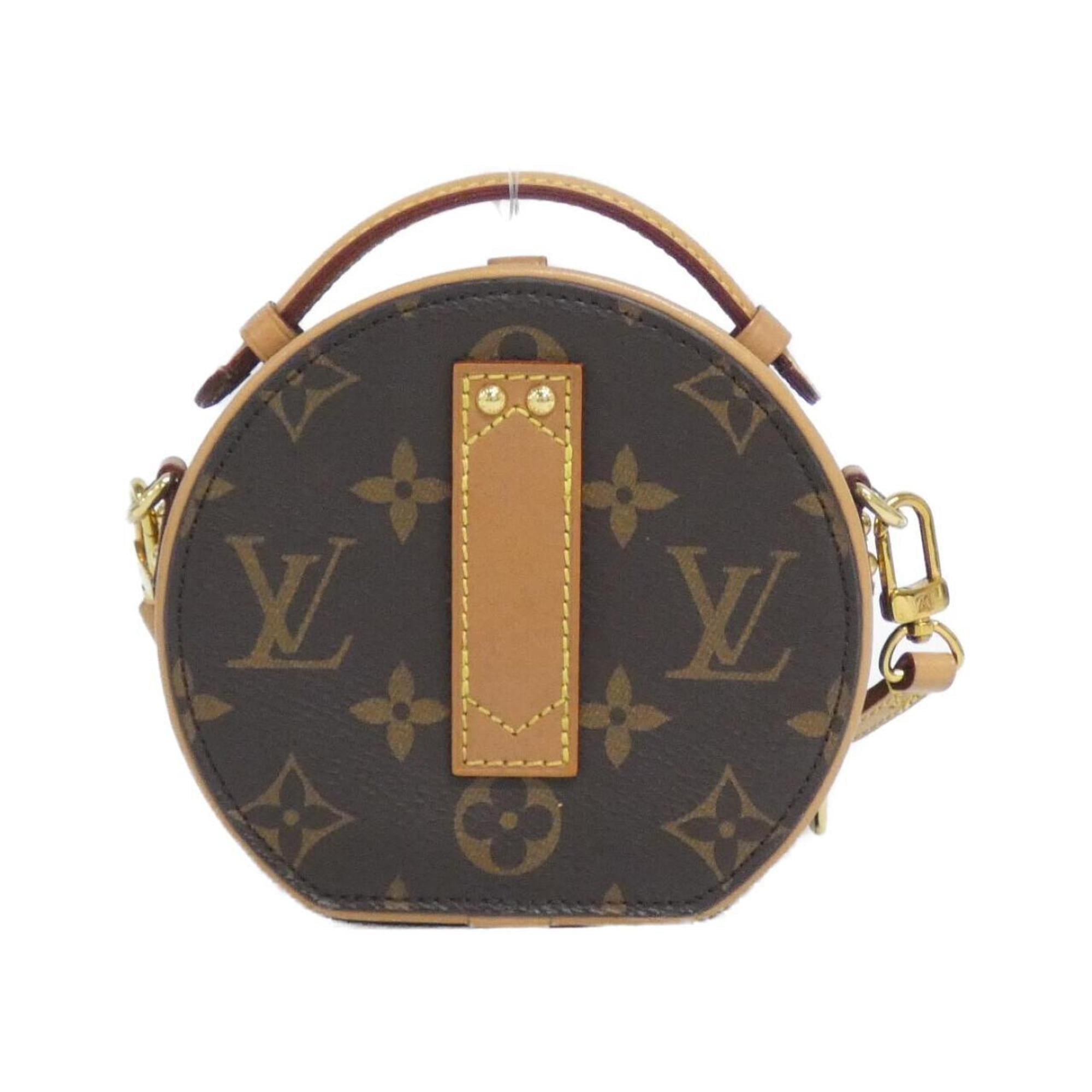 Louis Vuitton Marron Coated Canvas Shoulder Bag