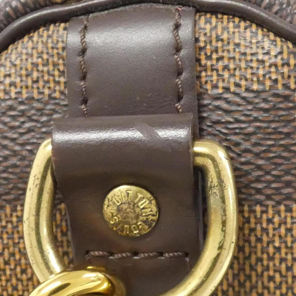 Louis Vuitton Ebene Coated Canvas Boston Bag