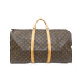 Louis Vuitton Monogram Brown Coated Canvas Boston Bag