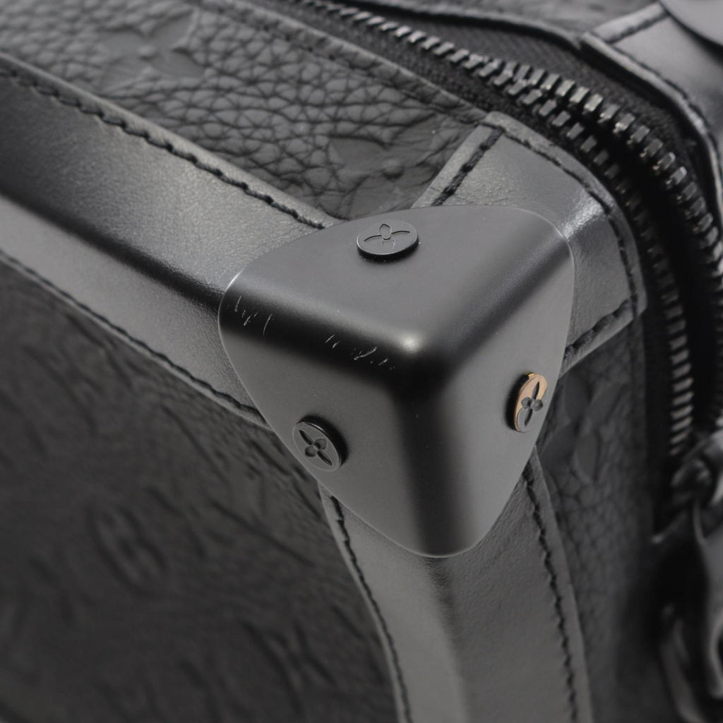 Louis Vuitton Black Noir Monogram Leather Shoulder Bag