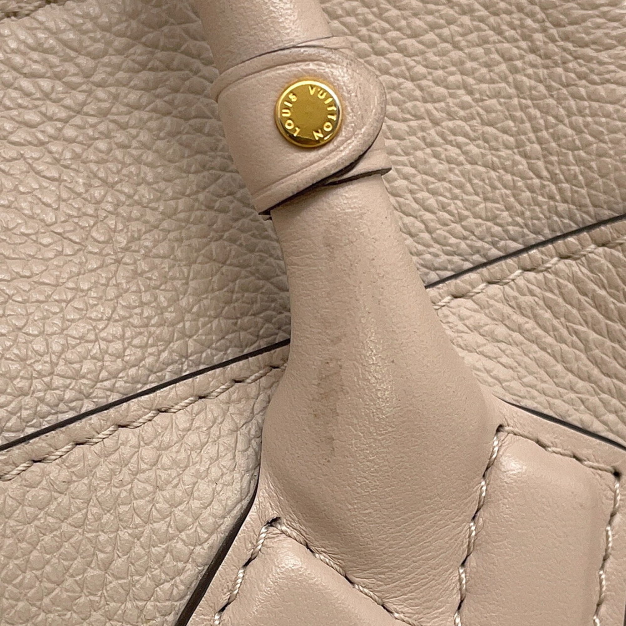 Louis Vuitton Grayish Light Blue Monogram Leather Handbag Shoulder Bag