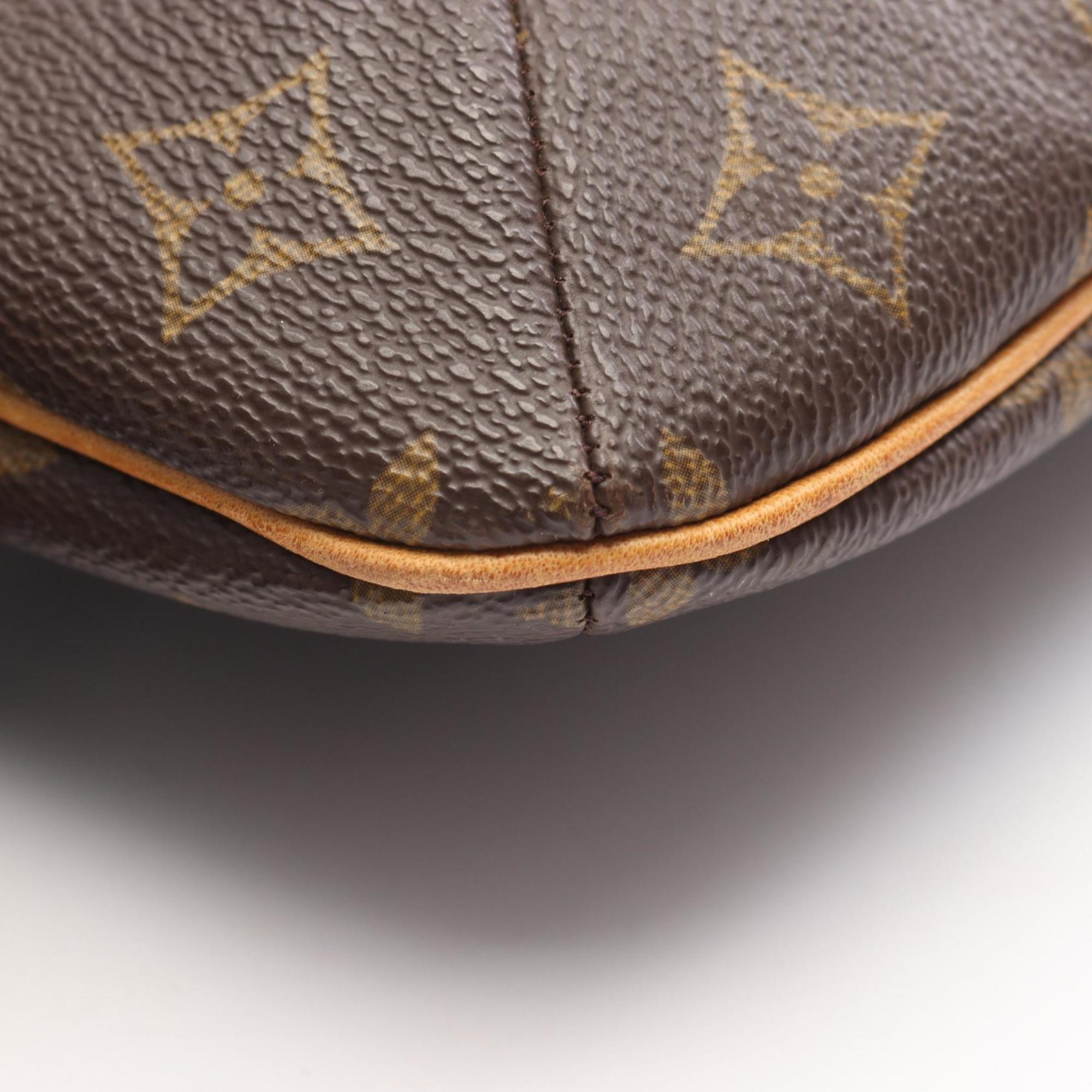 Louis Vuitton Brown Coated Canvas Pvc Leather Shoulder Bag