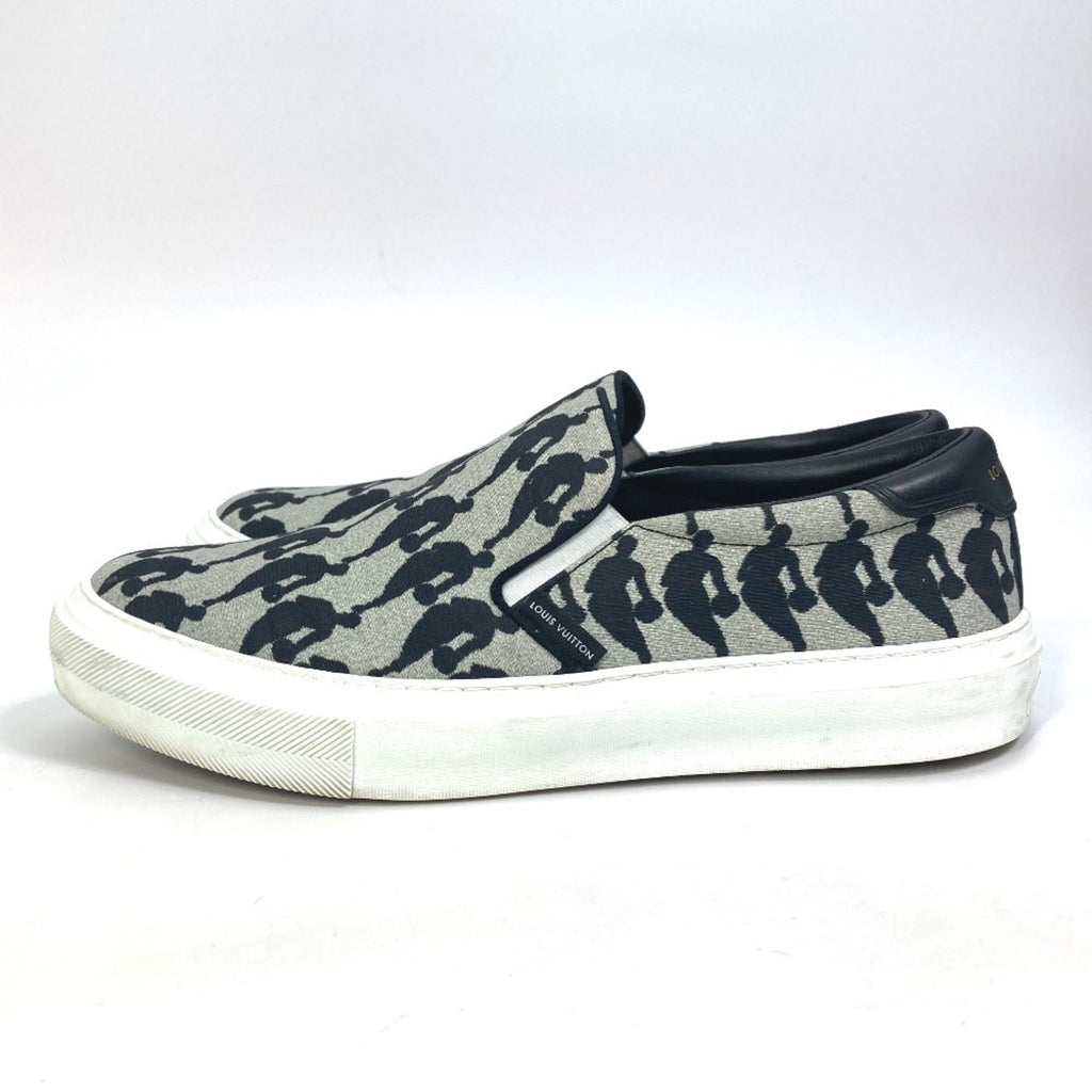 Louis Vuitton Black Gray Sneakers
