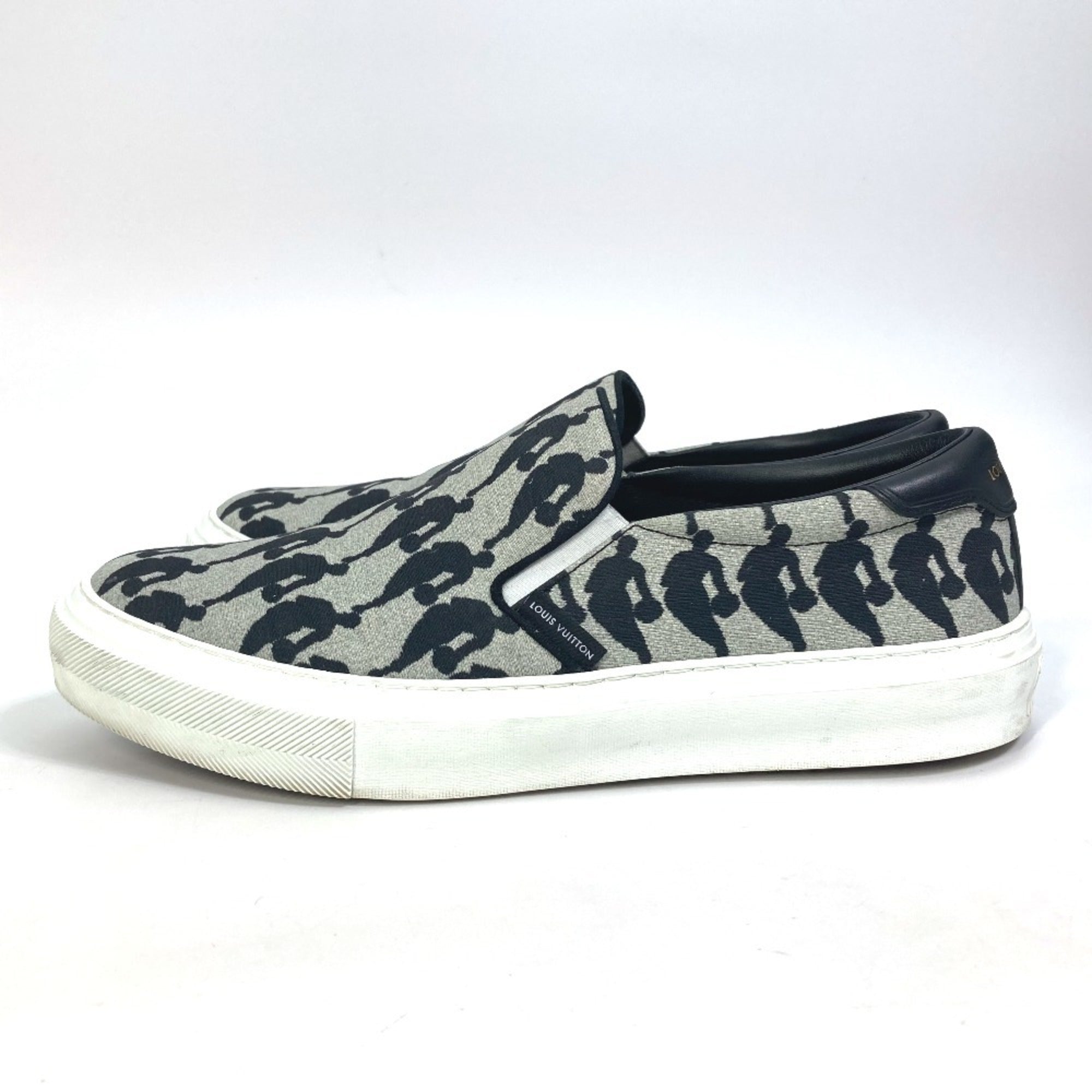 Louis Vuitton Black Gray Sneakers