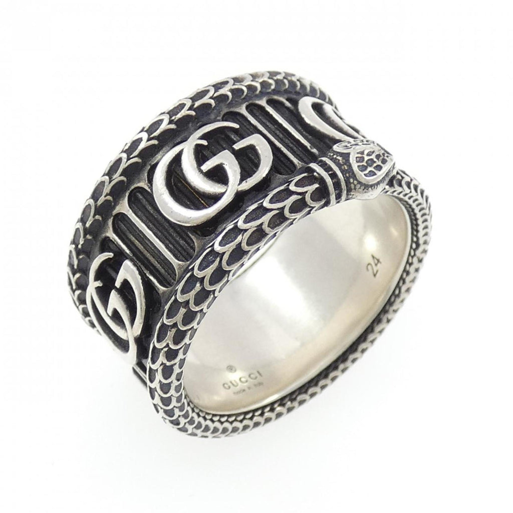 Gucci Silver 925 Band Ring (Pre-Owned)