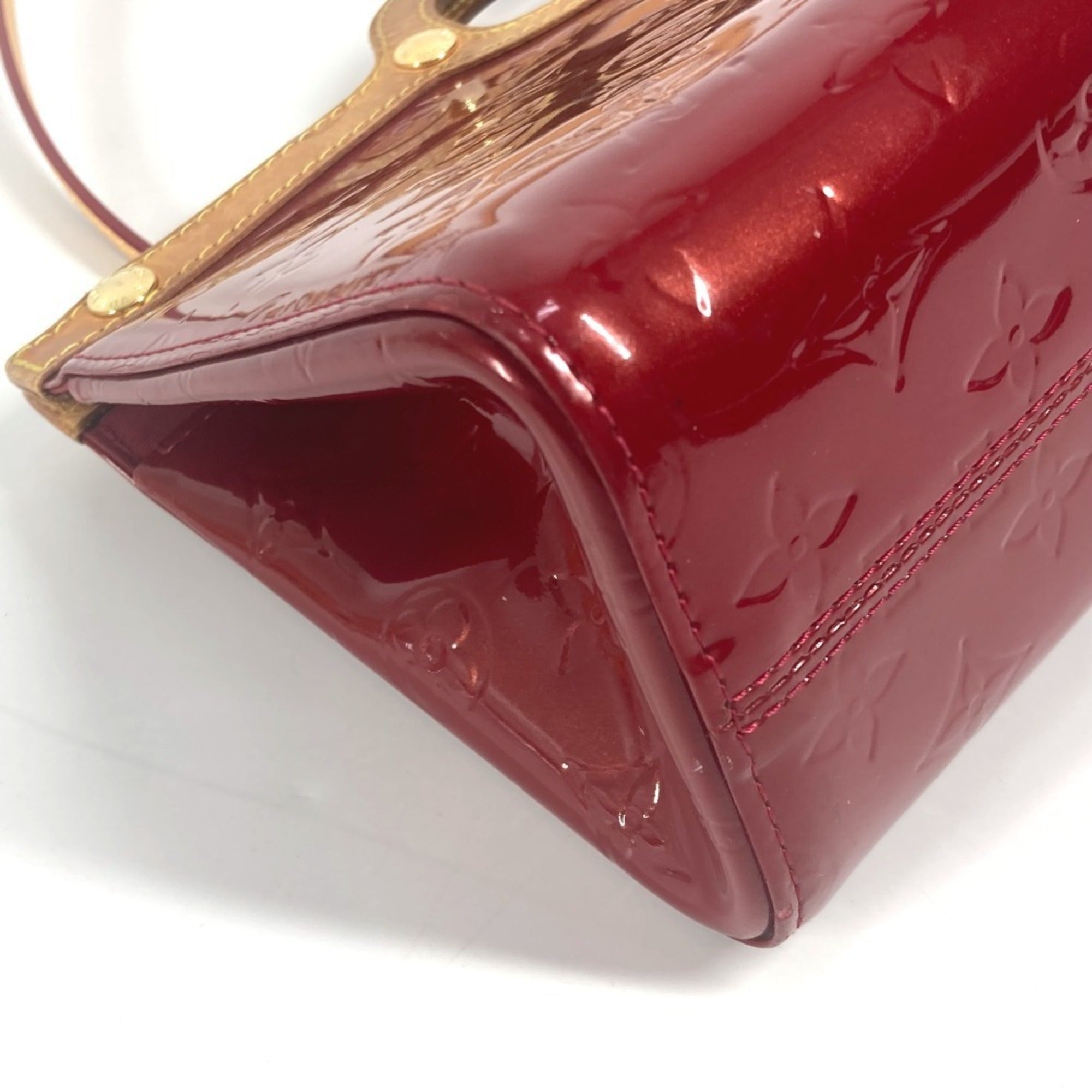 Louis Vuitton Monogram Vernis Red Color Monogram Vernis Handbag
