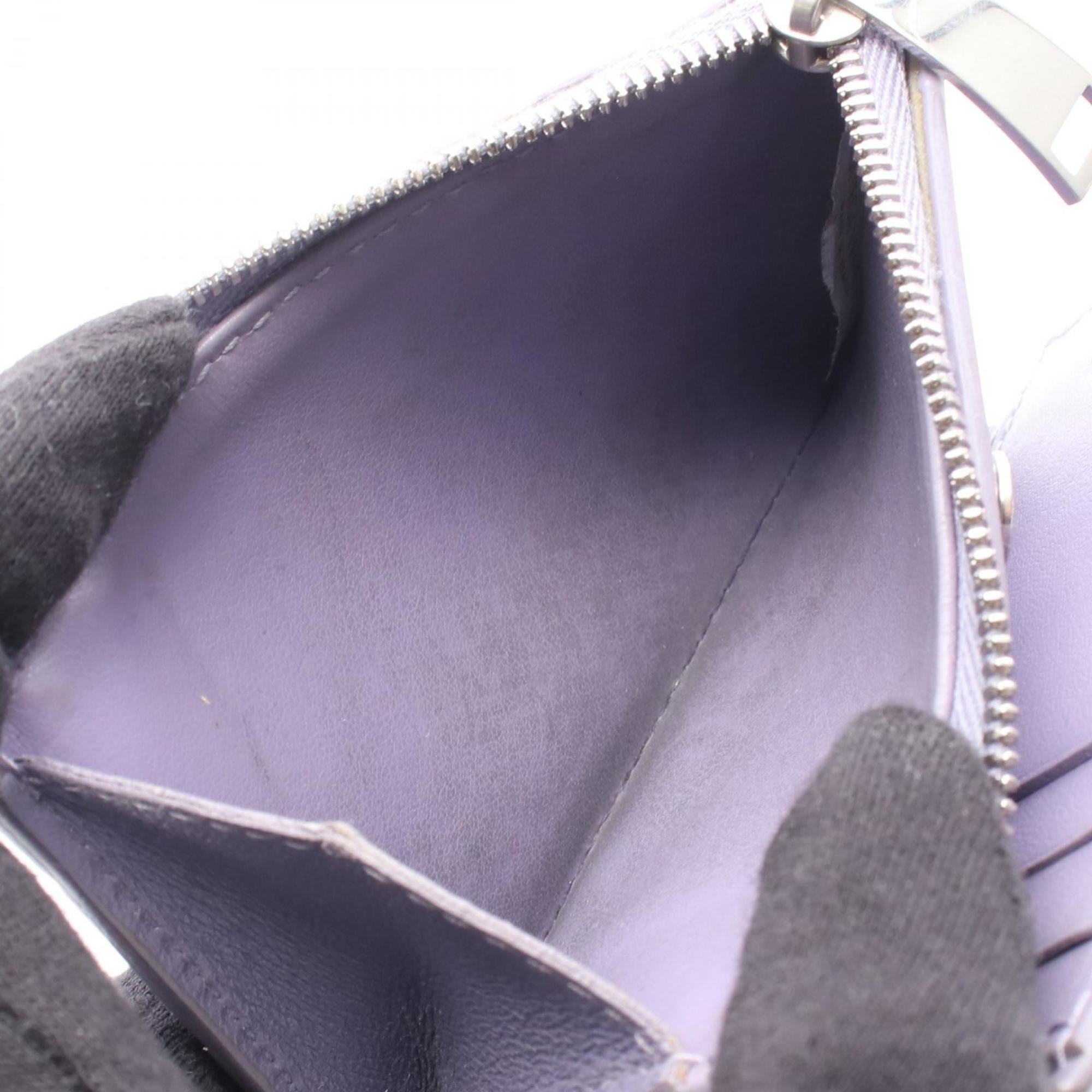 Bottega Veneta Purple Leather Wallet (Bi-Fold)