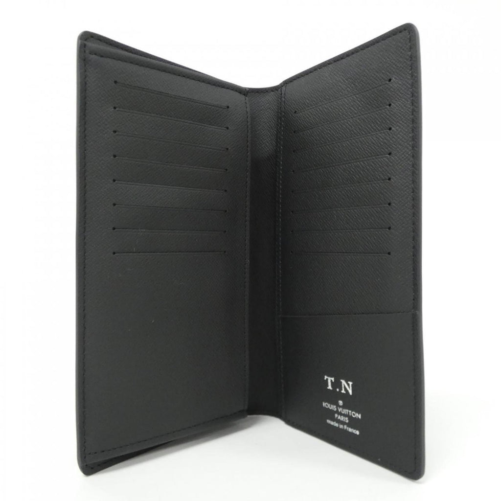 Louis Vuitton Black Leather Long Wallet