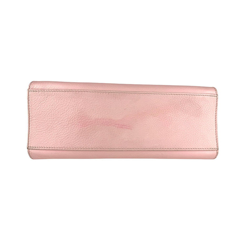 Louis Vuitton Pink Leather Handbag Shoulder Bag