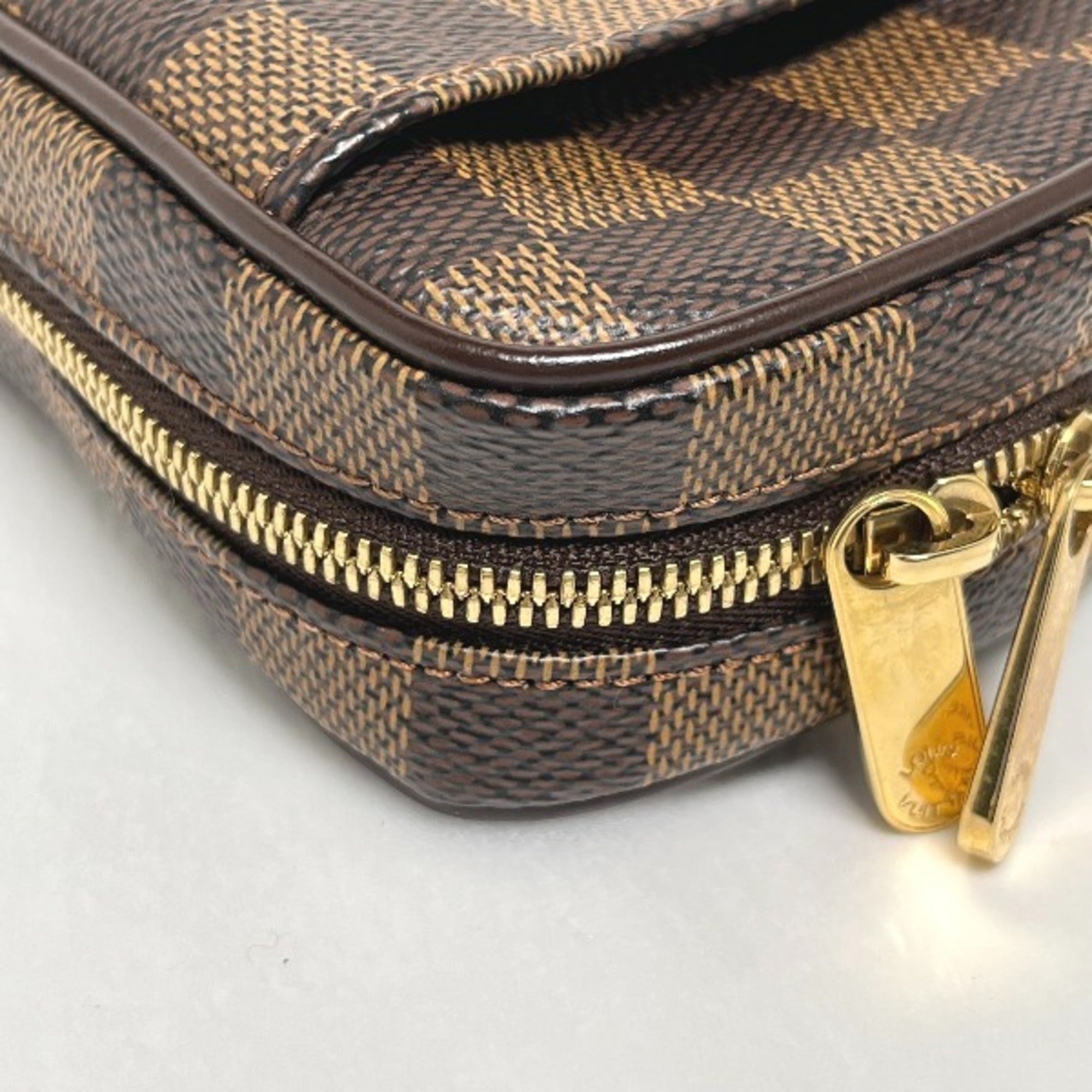 Louis Vuitton Brown Damier Canvas Pouch