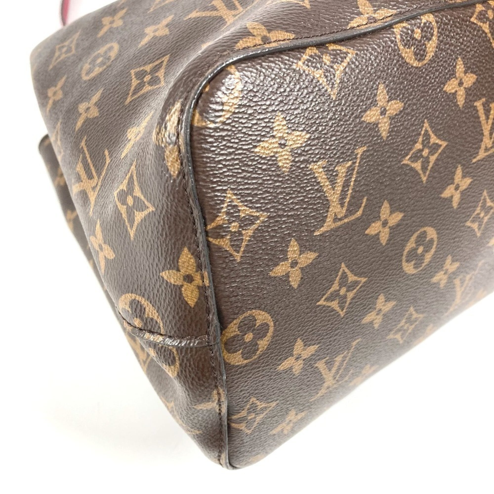 Louis Vuitton Brown Pink Monogram Shoulder Bag