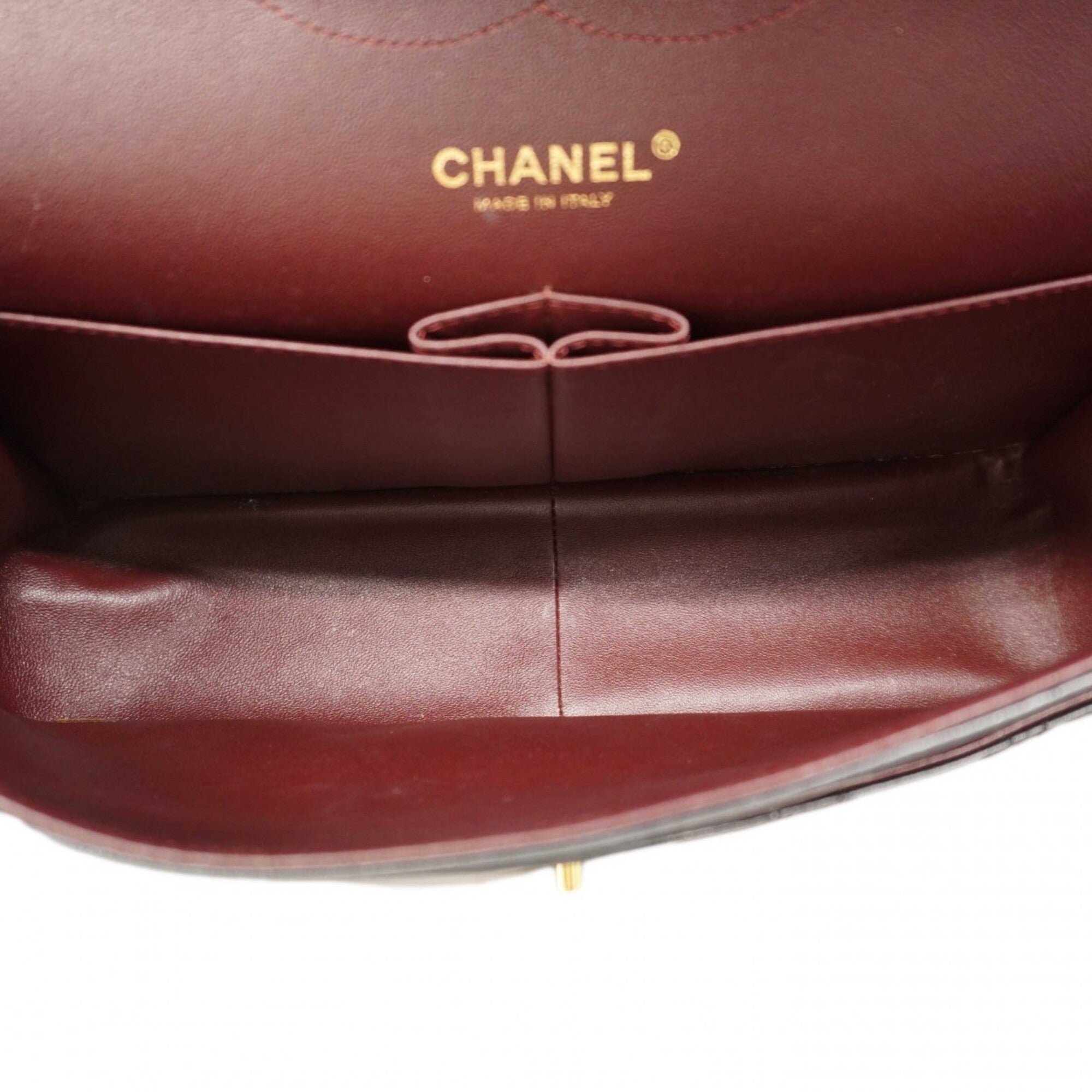 Chanel Black Leather Shoulder Bag