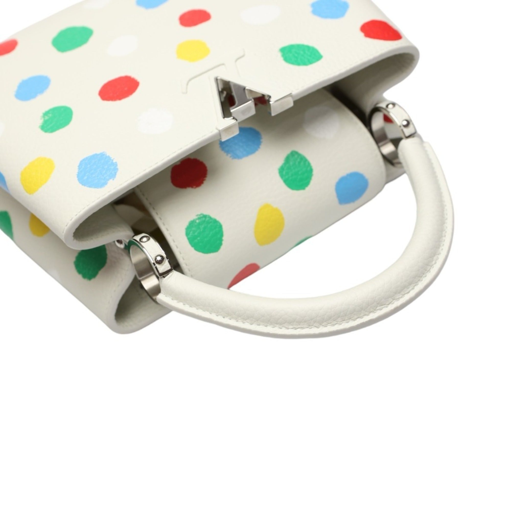 Louis Vuitton White Handbag Shoulder Bag