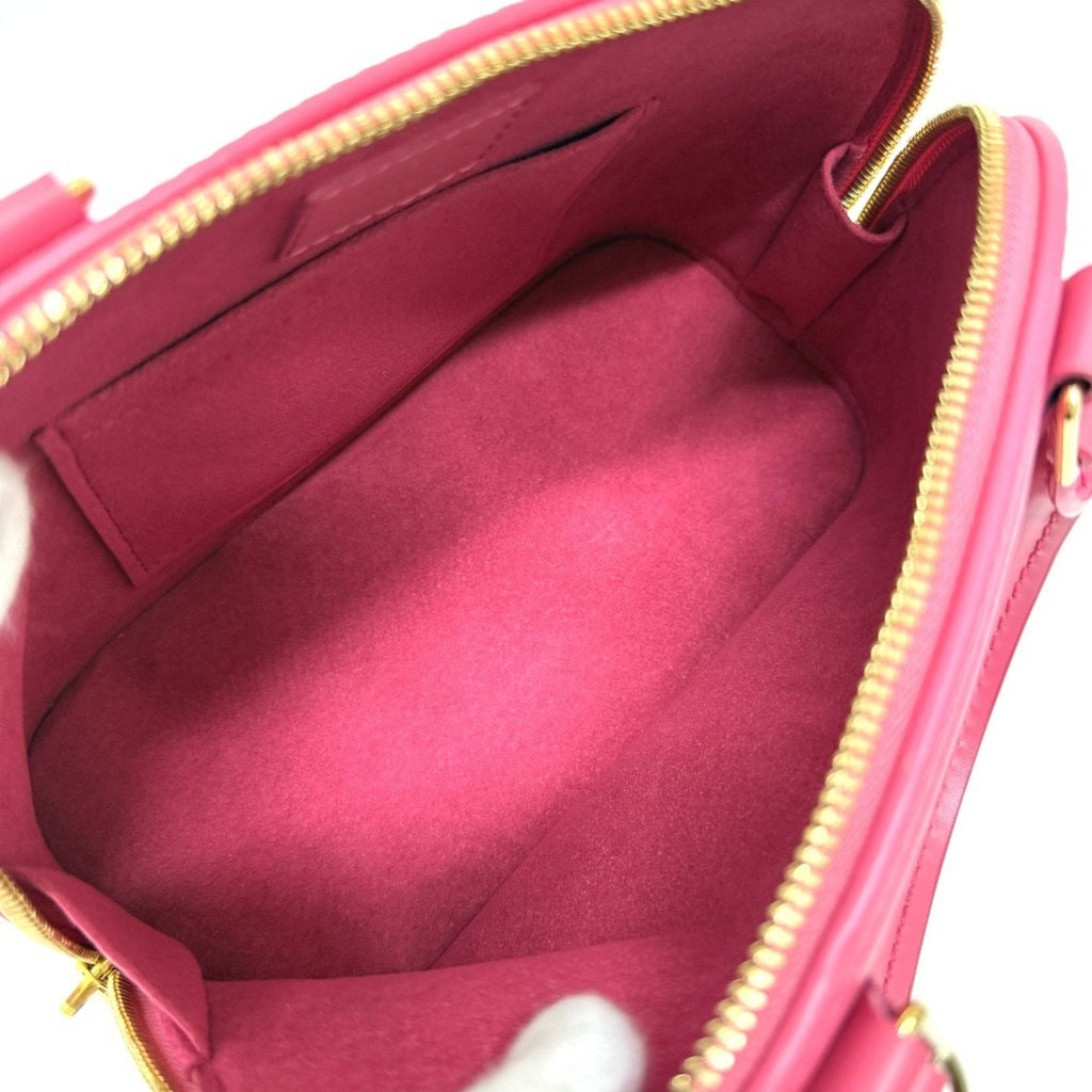 Louis Vuitton Pink Leather Handbag