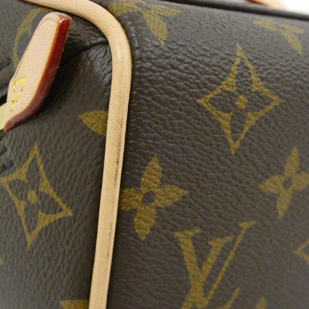 Louis Vuitton Marron Coated Canvas Shoulder Bag