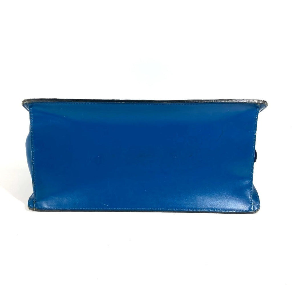 Louis Vuitton Epi Blue Toledo Blue Epi Leather Shoulder Bag Tote Bag