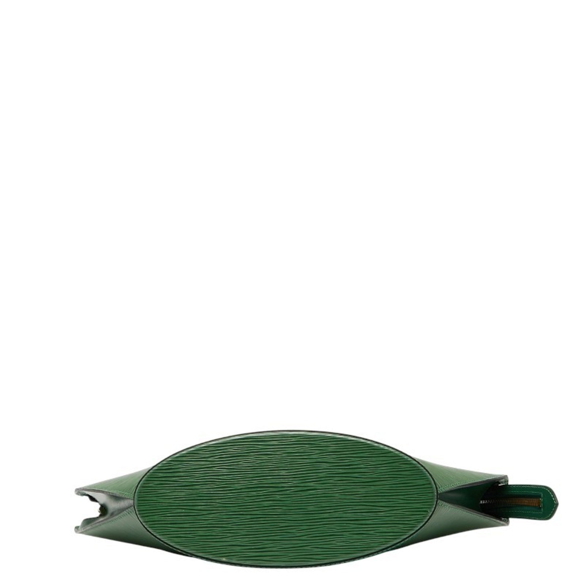 Louis Vuitton Epi Borneo Green Leather Handbag Shoulder Bag