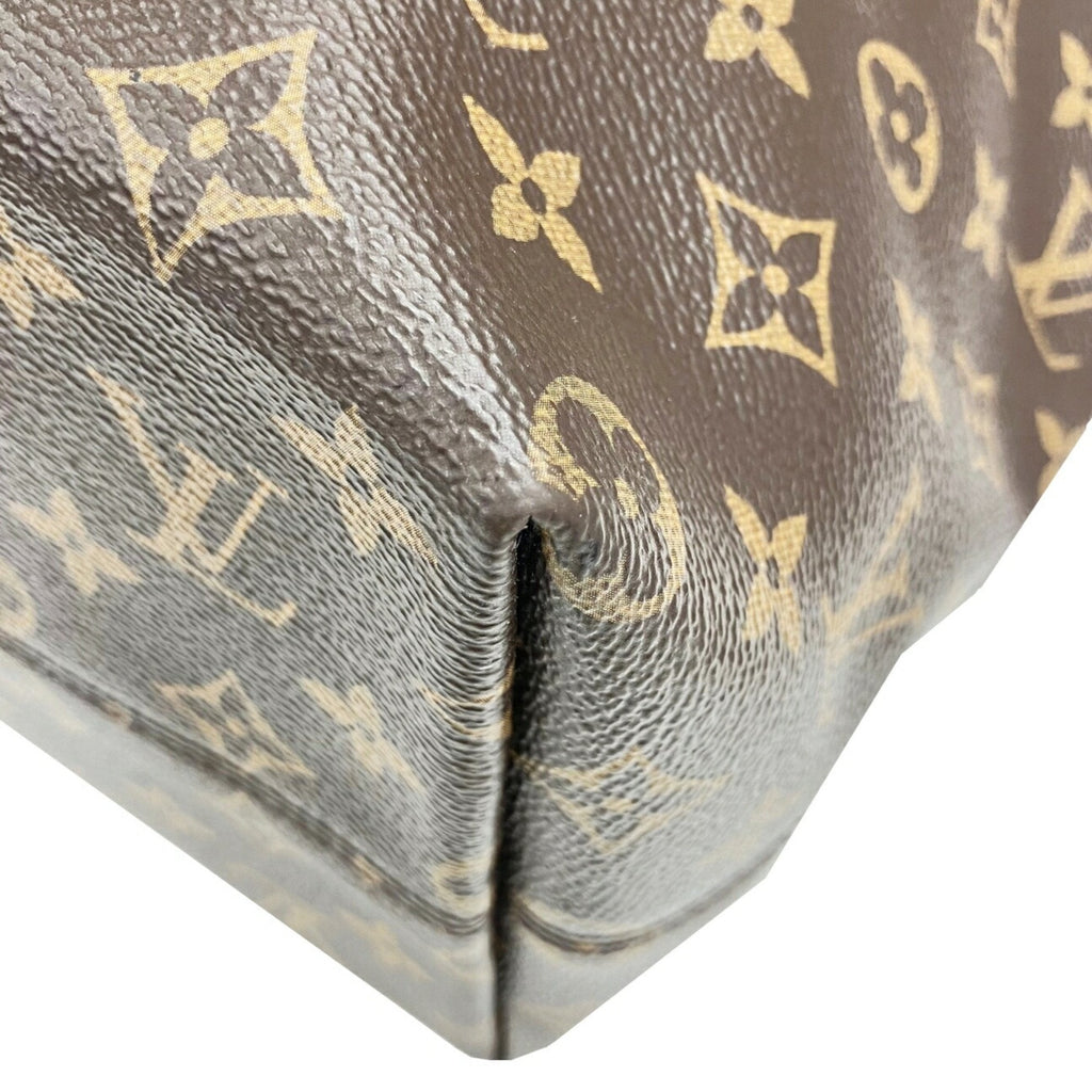 Louis Vuitton Brown Monogram Handbag Tote Bag