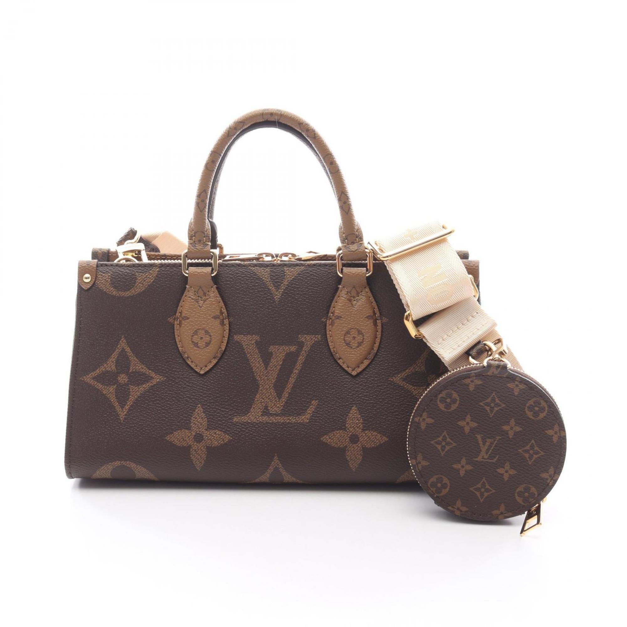 Louis Vuitton Brown Monogram Reverse Coated Canvas Handbag