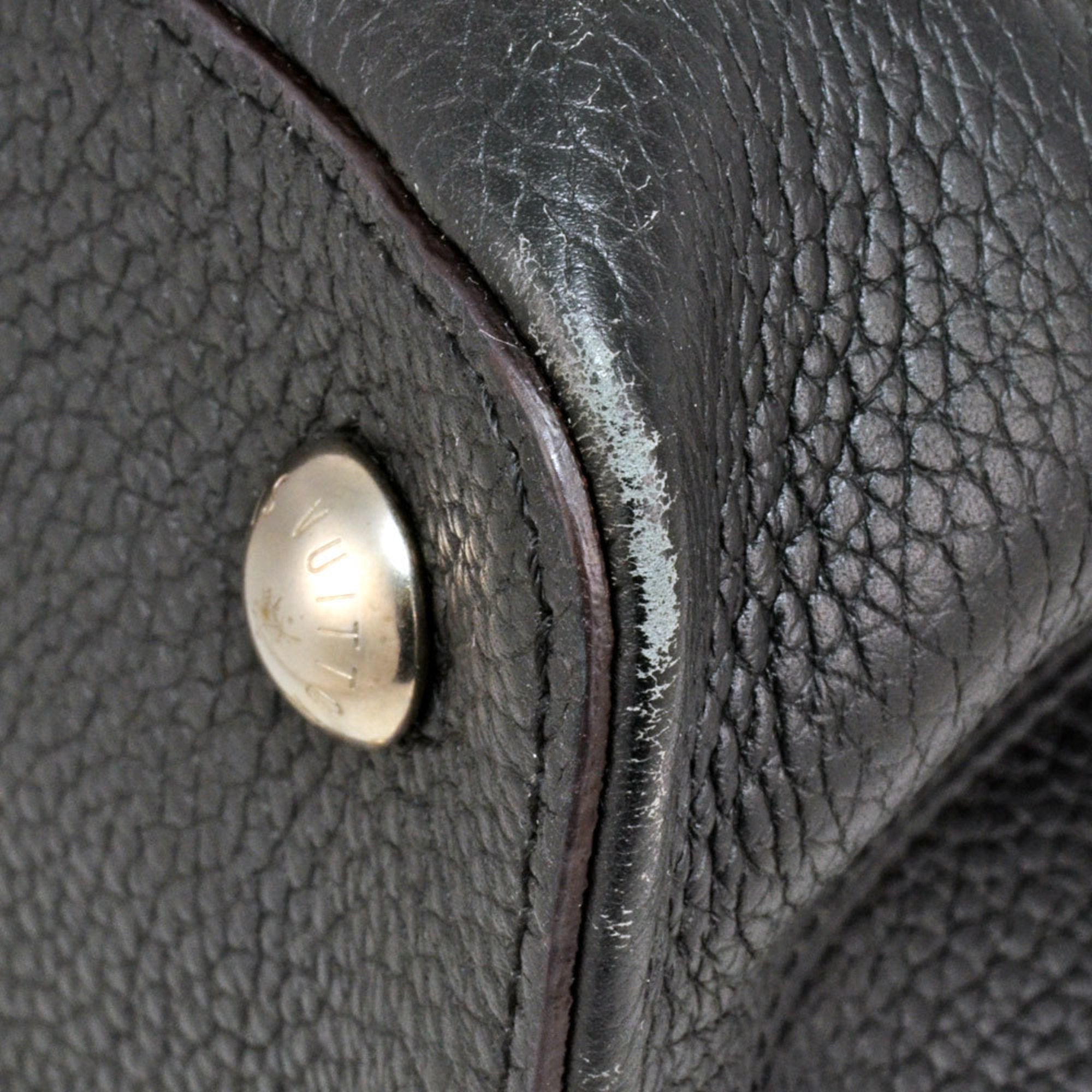 Louis Vuitton Black Noir Leather Handbag