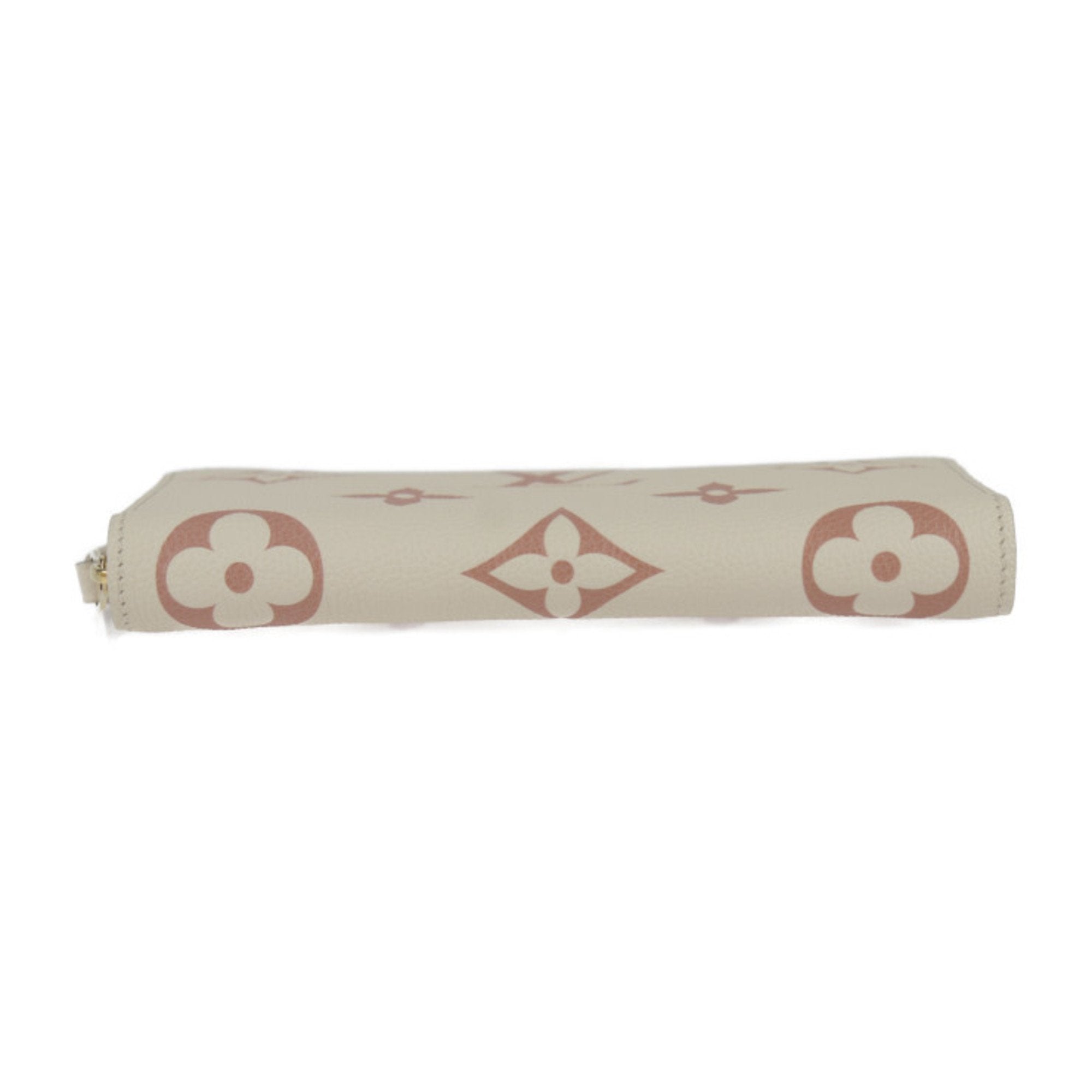Louis Vuitton Cream Monogram Empreinte Long Wallet