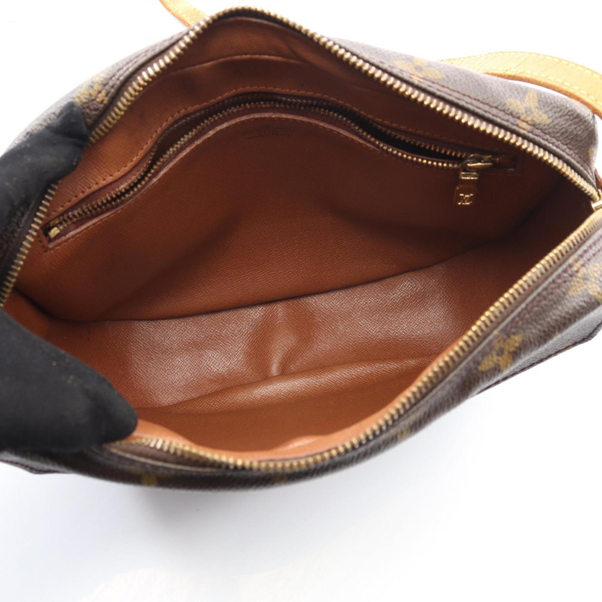 Louis Vuitton Brown Monogram Monogram Leather Shoulder Bag