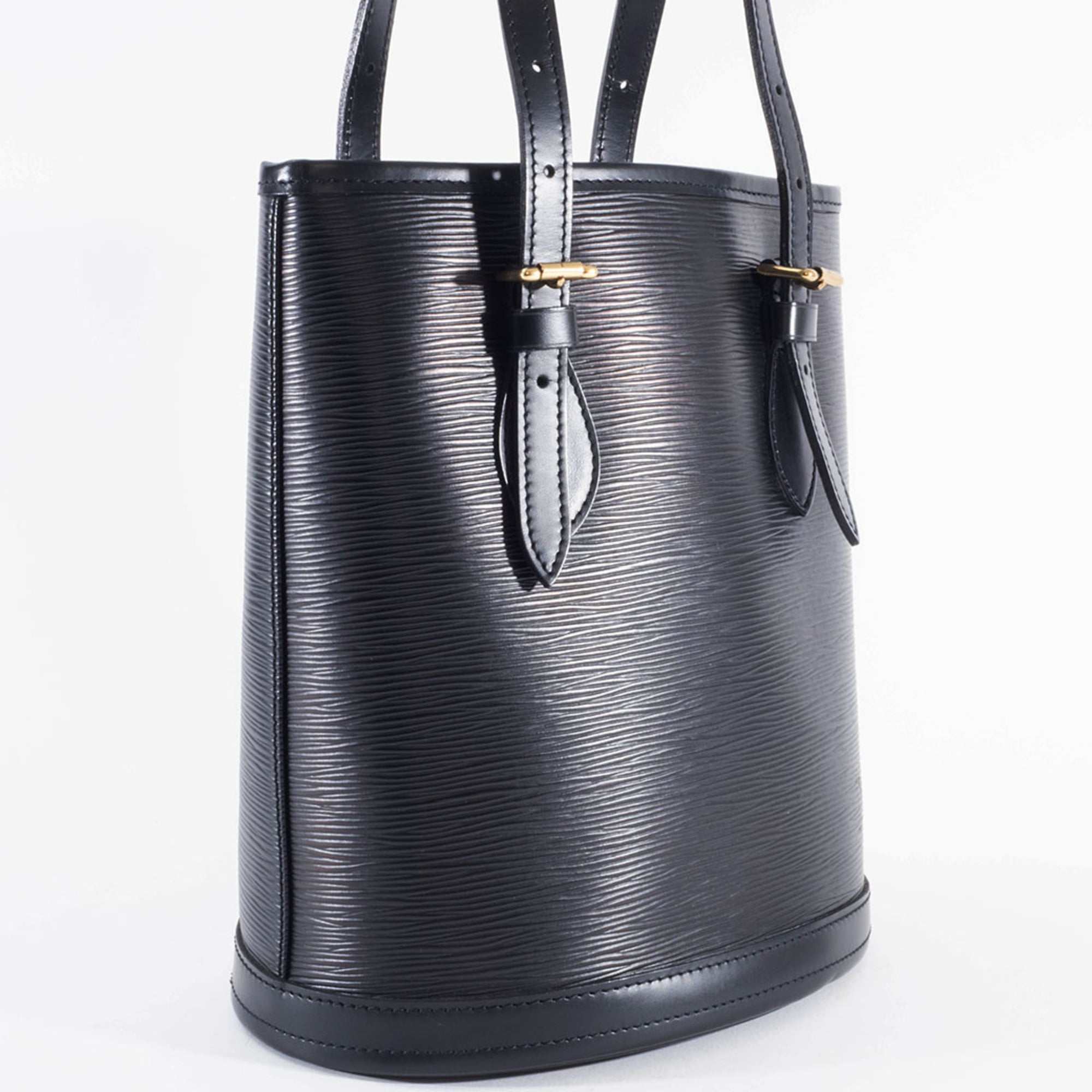 Louis Vuitton Noir Epi Leather Shoulder Bag