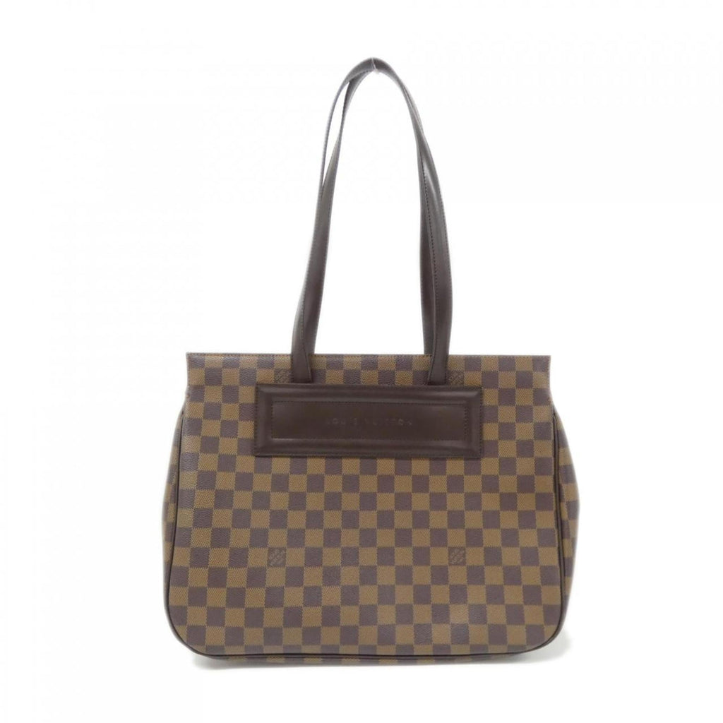 Louis Vuitton Ebene Coated Canvas Handbag