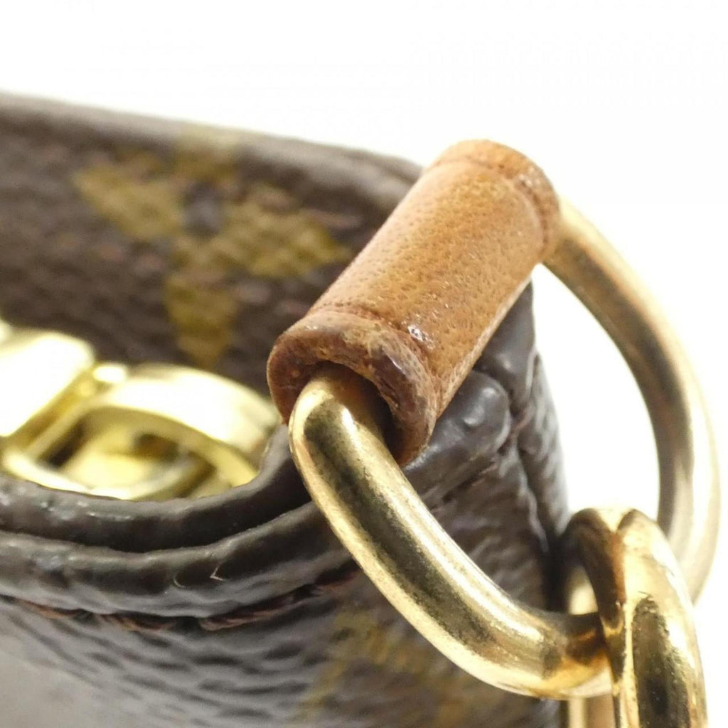 Louis Vuitton Marron Coated Canvas Handbag
