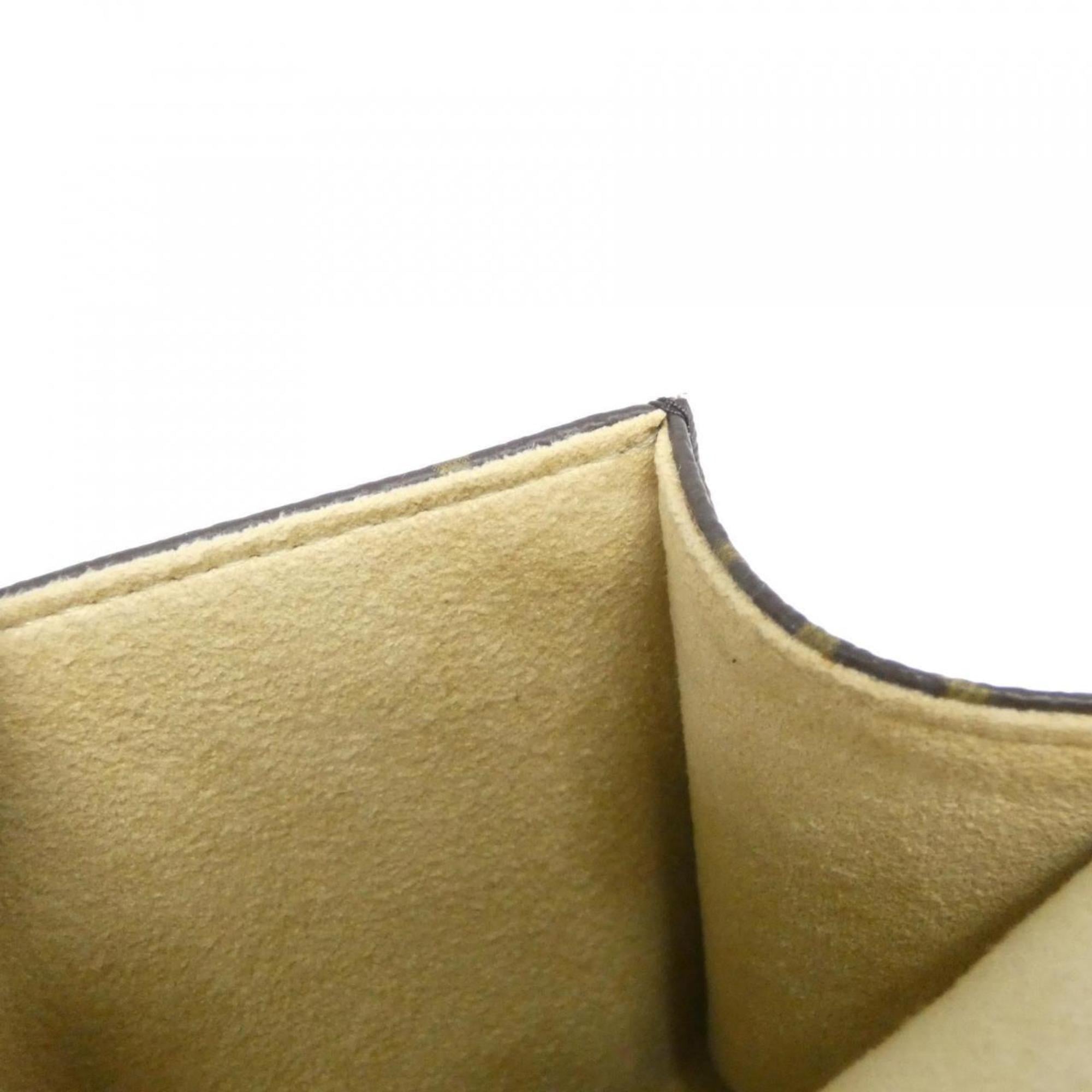 Louis Vuitton Marron Coated Canvas Fanny Pack Pochette