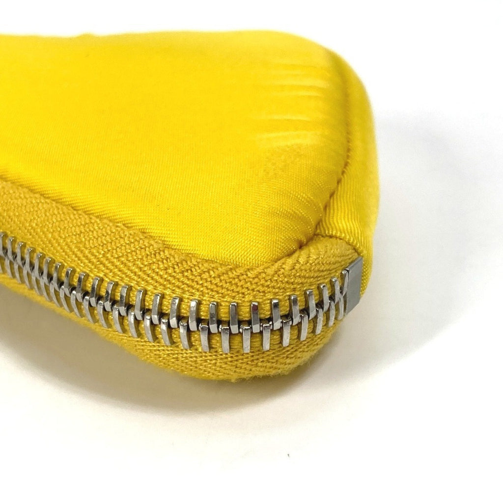 Prada Yellow Nylon Pouch