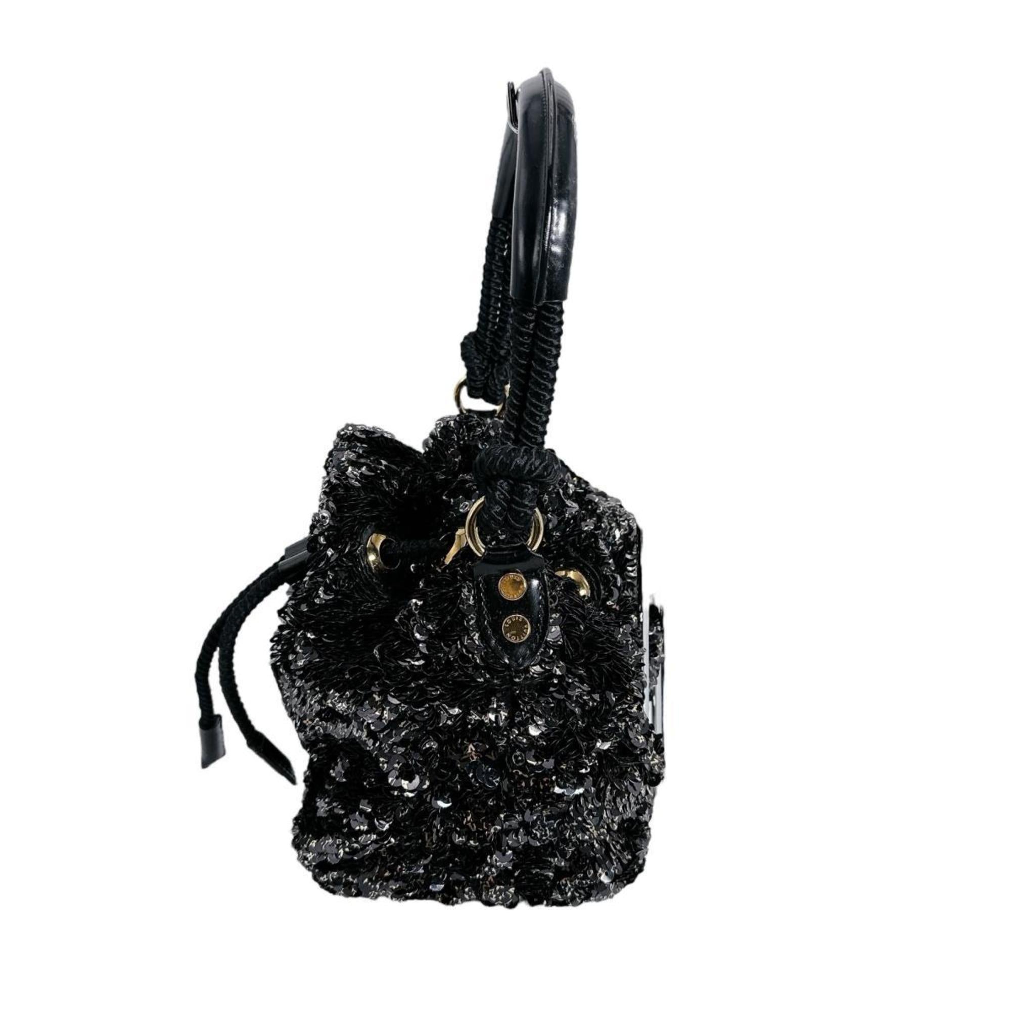 Louis Vuitton Black Spangles Handbag