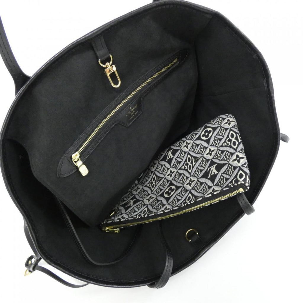 Louis Vuitton Gris Jacquard Handbag