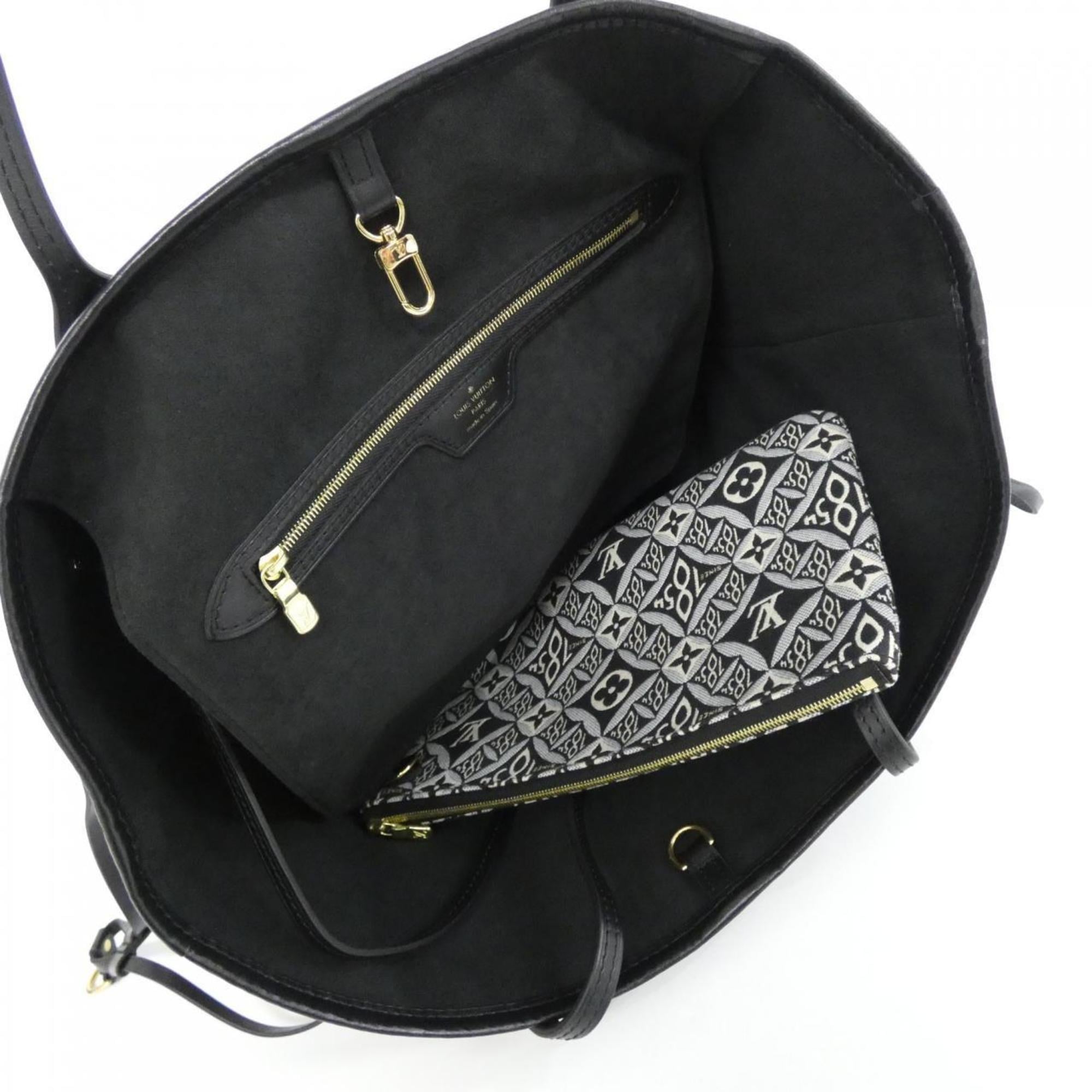 Louis Vuitton Gris Jacquard Handbag